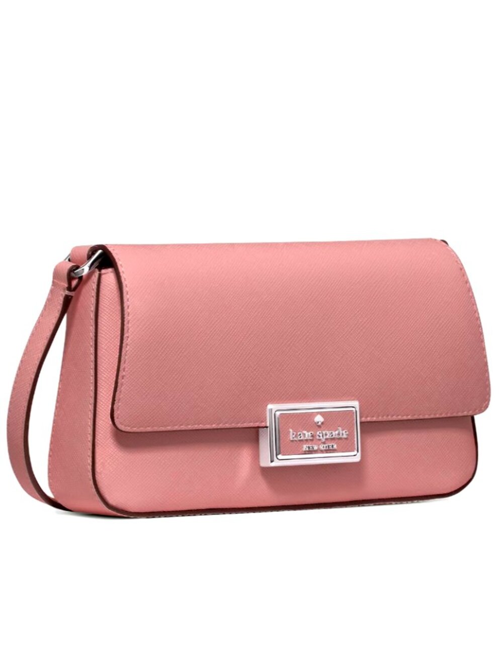 New Kate Spade New York Reegan Mini Flap Crossbody Dusk Rose